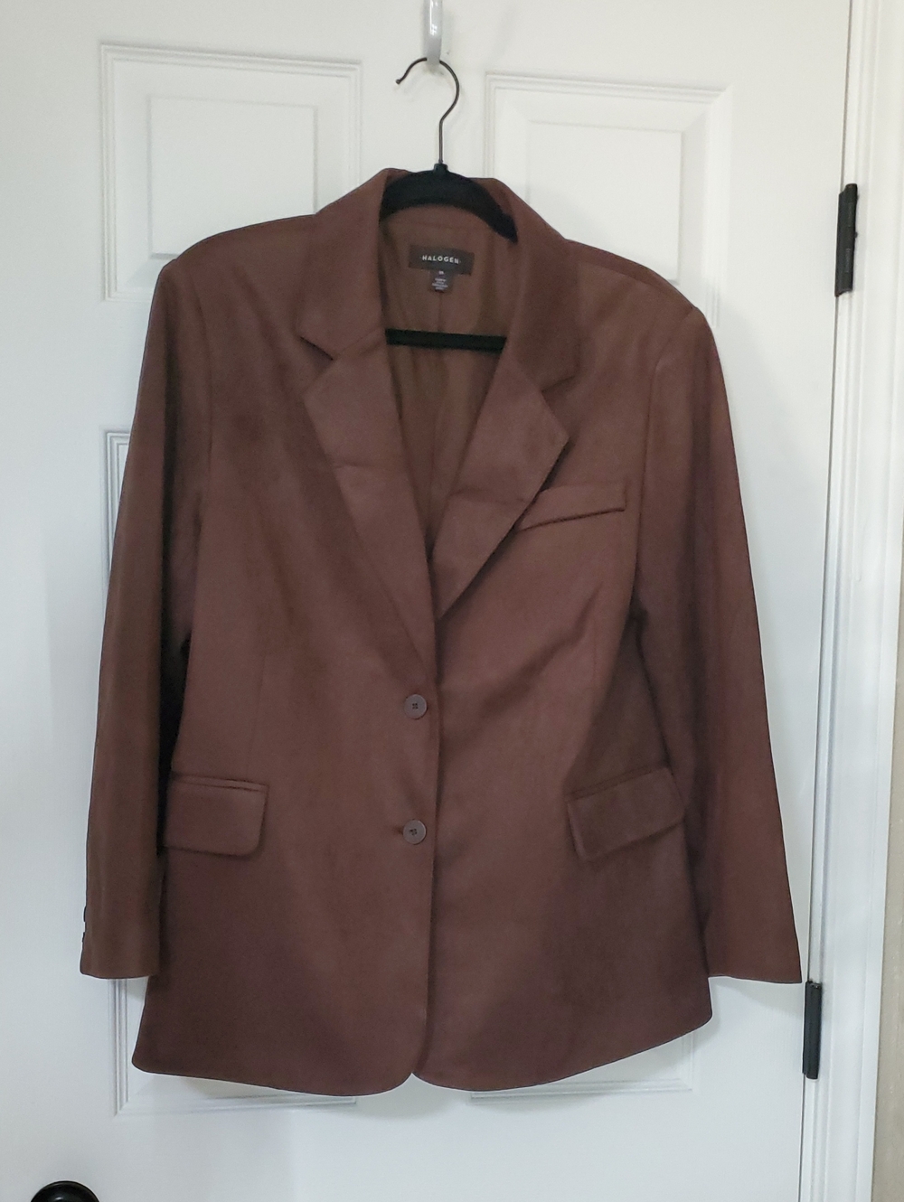 Halogen Brown Tailored Blazer Jacket